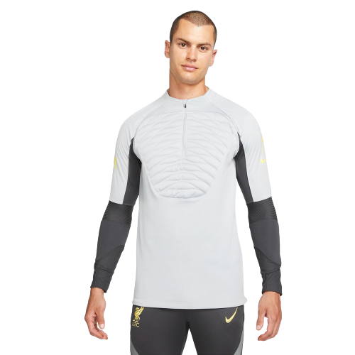 Camiseta de entrenamiento Liverpool Strike 2022 - Gris/Amarillo