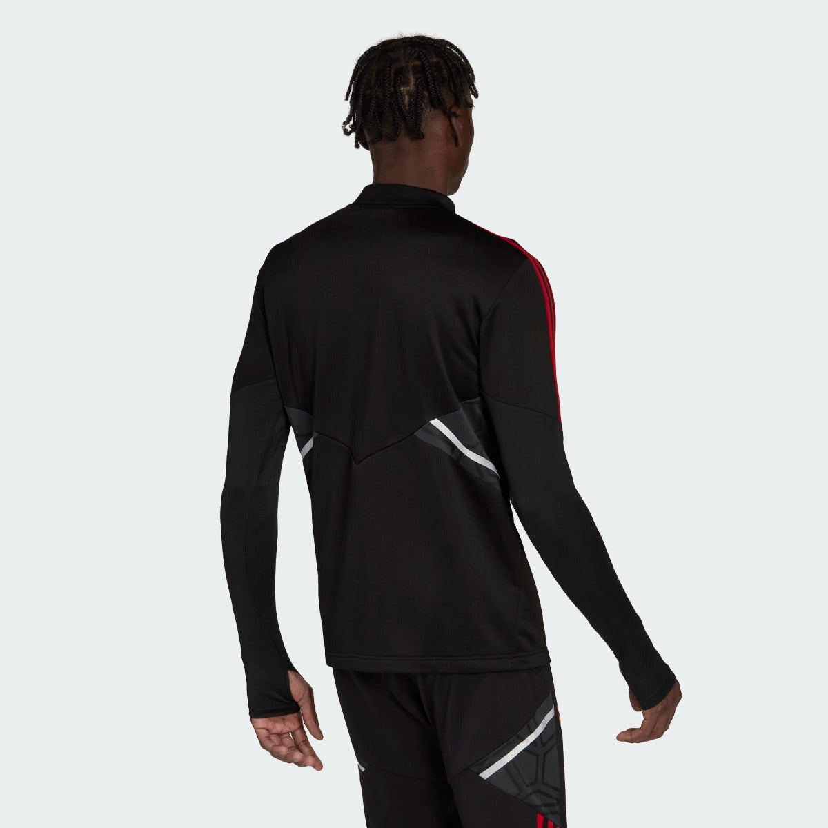 Camiseta de entreno Manchester United Condivo 2022/2023 - Negro/Rojo