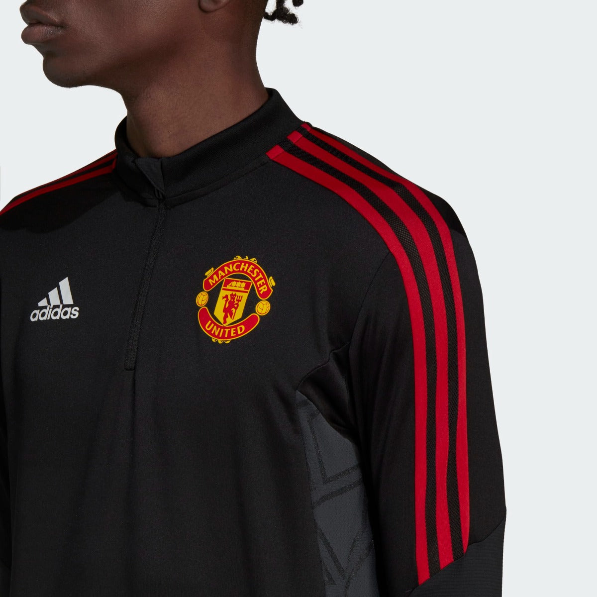 Camiseta de entreno Manchester United Condivo 2022/2023 - Negro/Rojo
