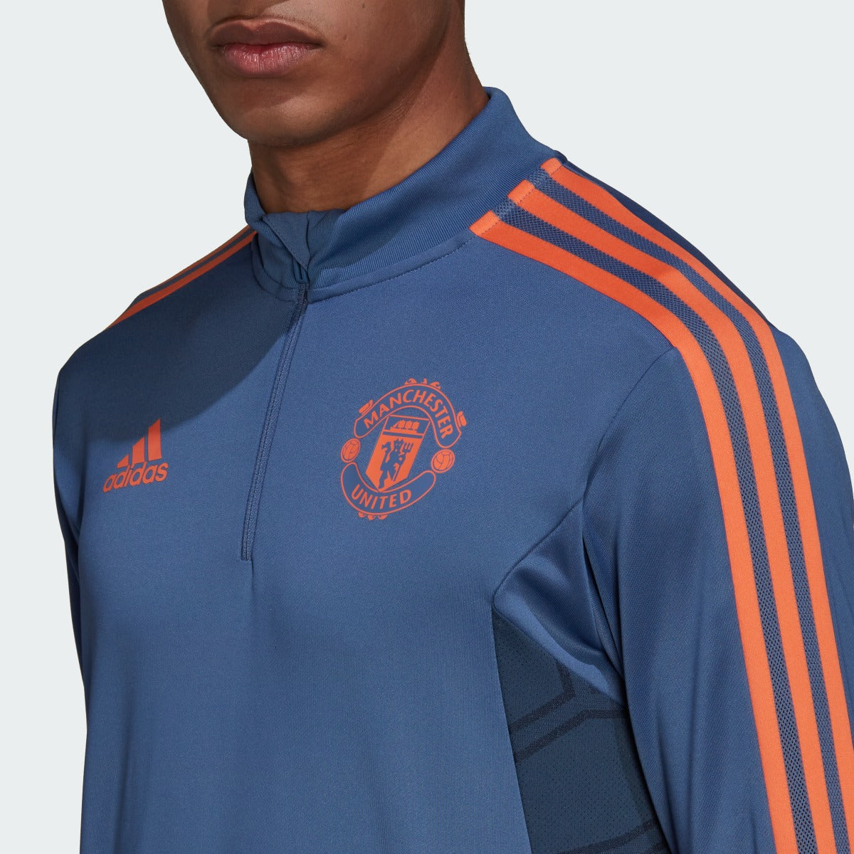 Haut d'entrainement Manchester United Condivo - Bleu/Orange