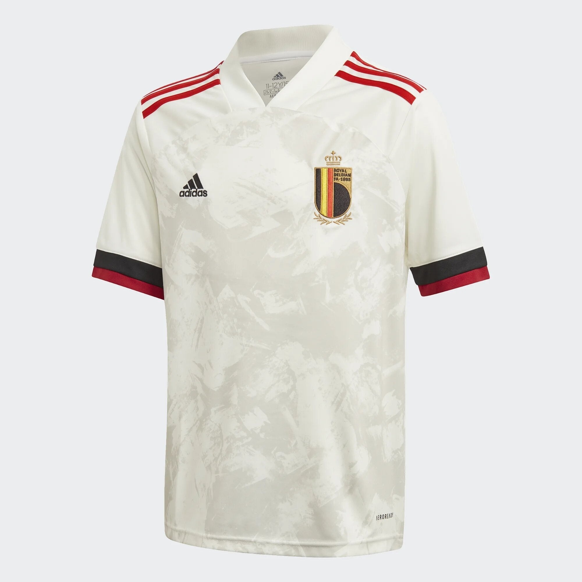 Maillot Belgique Extérieur 2020 Junior - Blanc