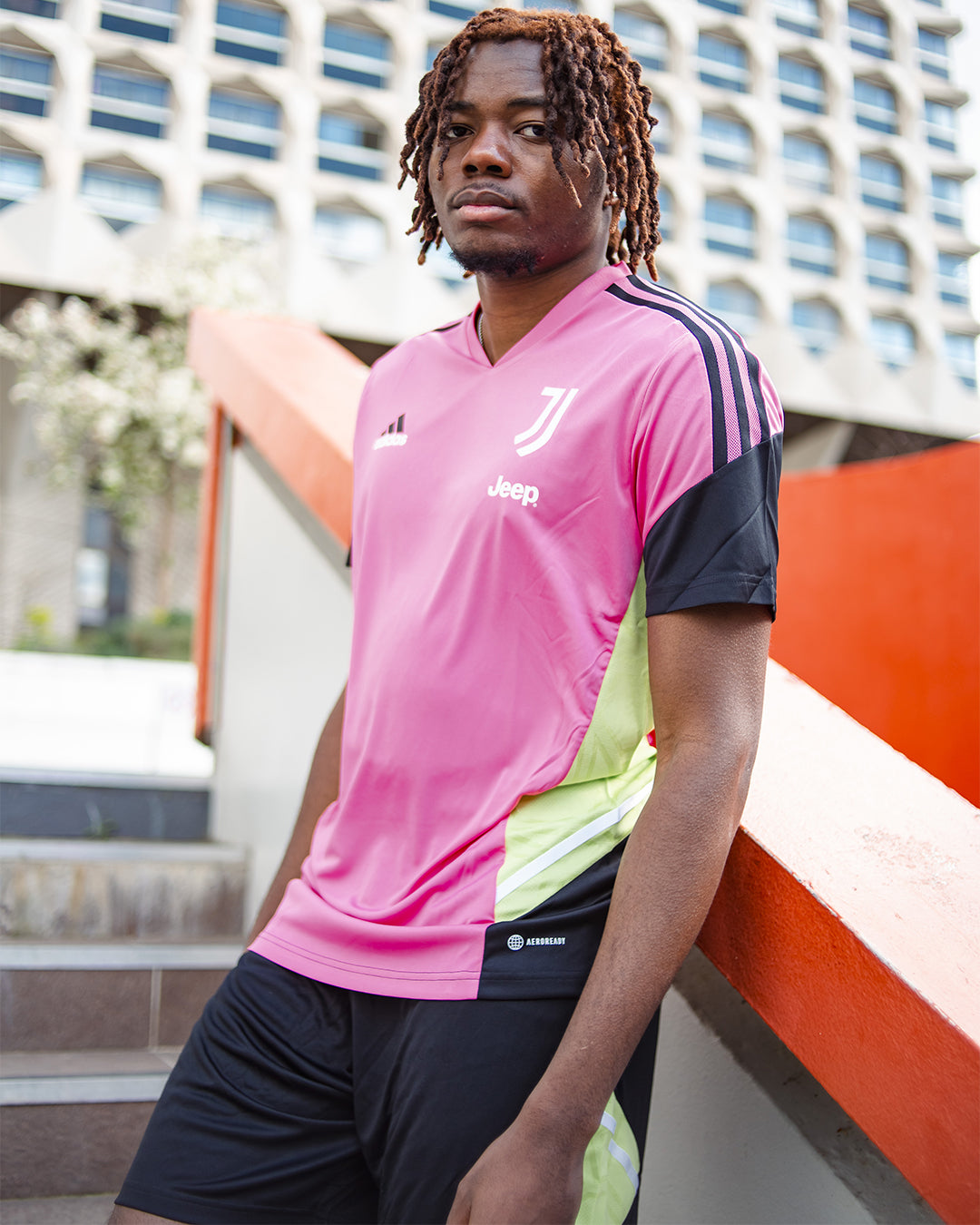 Juventus Trainingsshirt 2022/2023 – Schwarz/Rosa