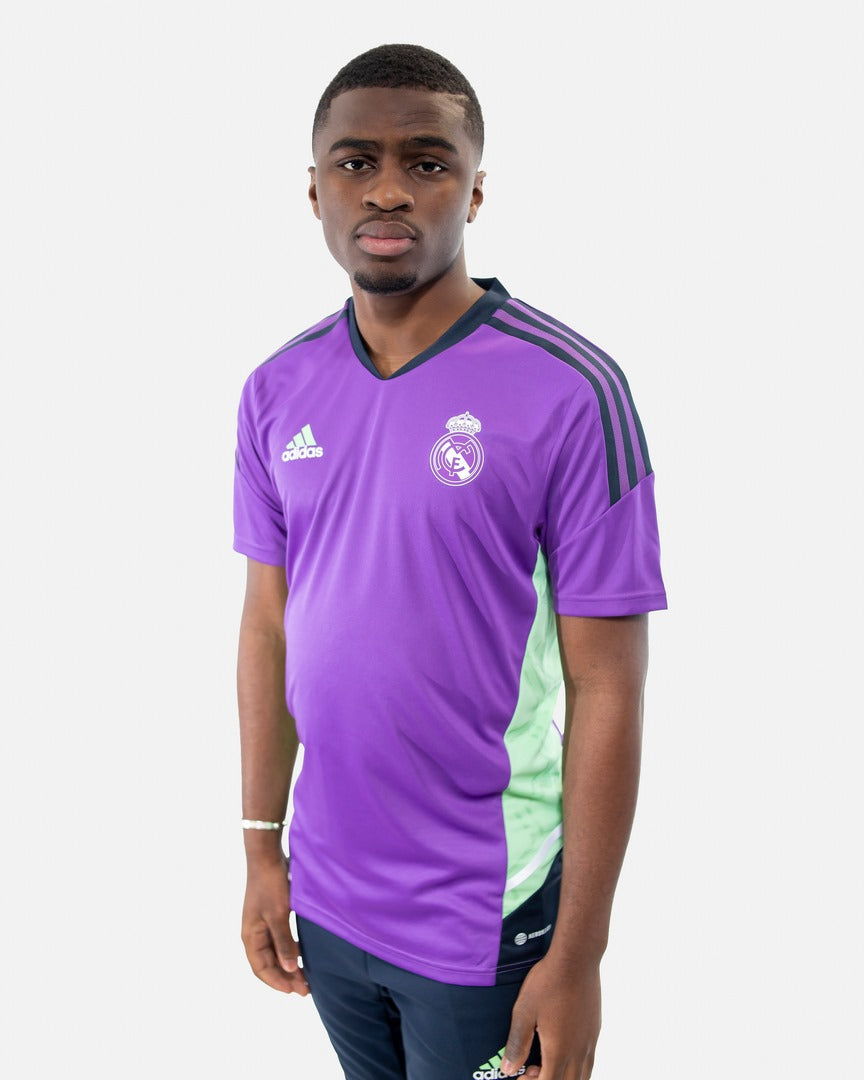 Sudadera De Entrenamiento Real Madrid 2022/2023 Niño Kit Negro/Púrpura