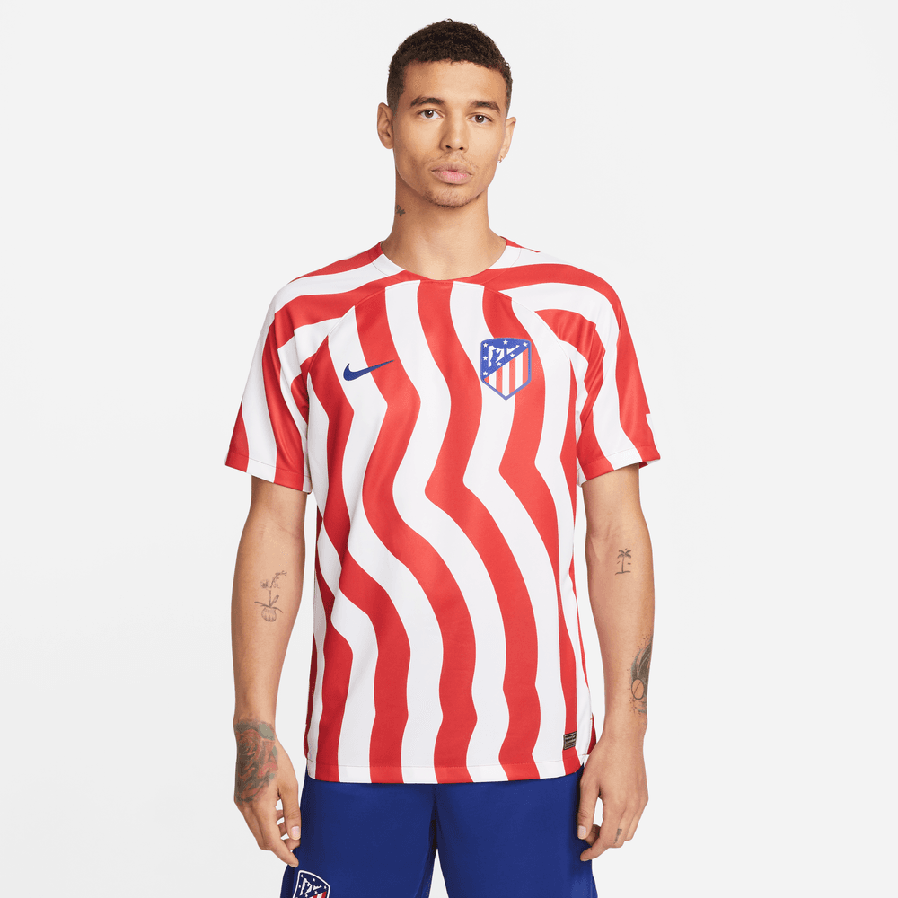 Maillot Domicile Atletico Madrid 2022/2023 - Blanc/Rouge