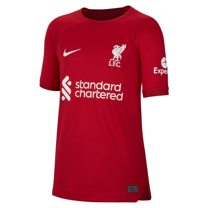 Maillot Liverpool Domicile Junior 2022/2023 - Rouge