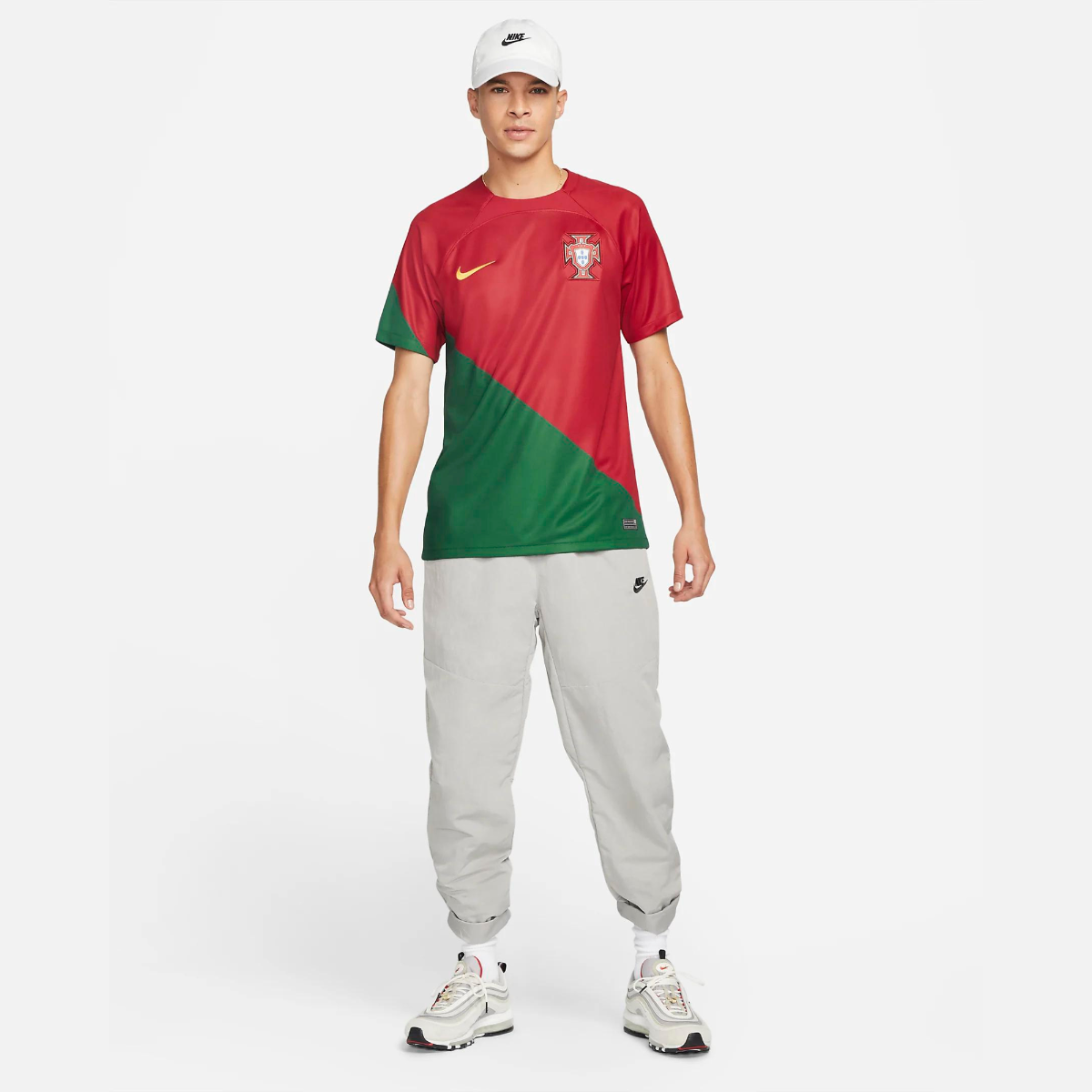 Maillot Domicile Portugal 2022 - Rouge/Vert