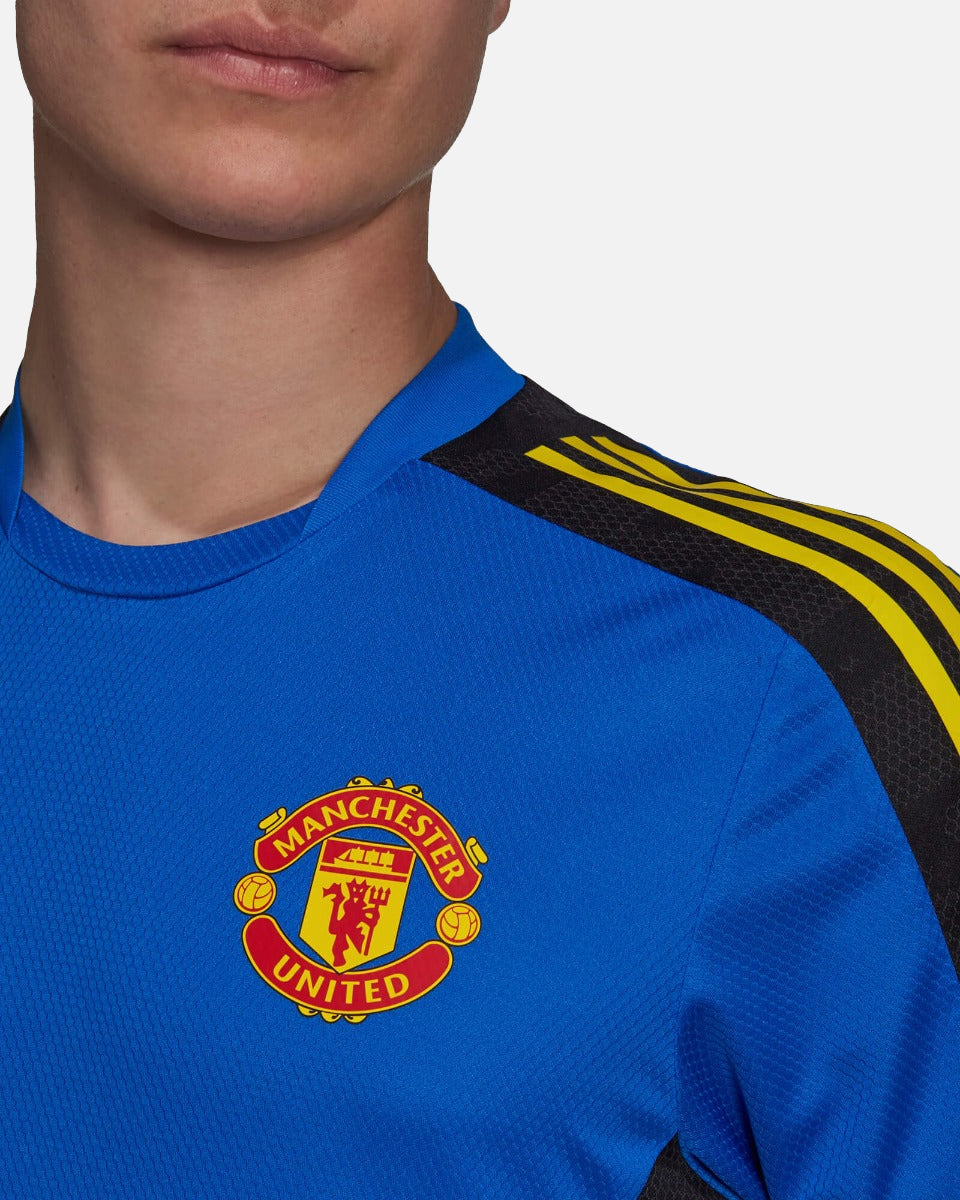 Camiseta de entreno Manchester United 2021/2022 - Azul/Amarillo/Negro