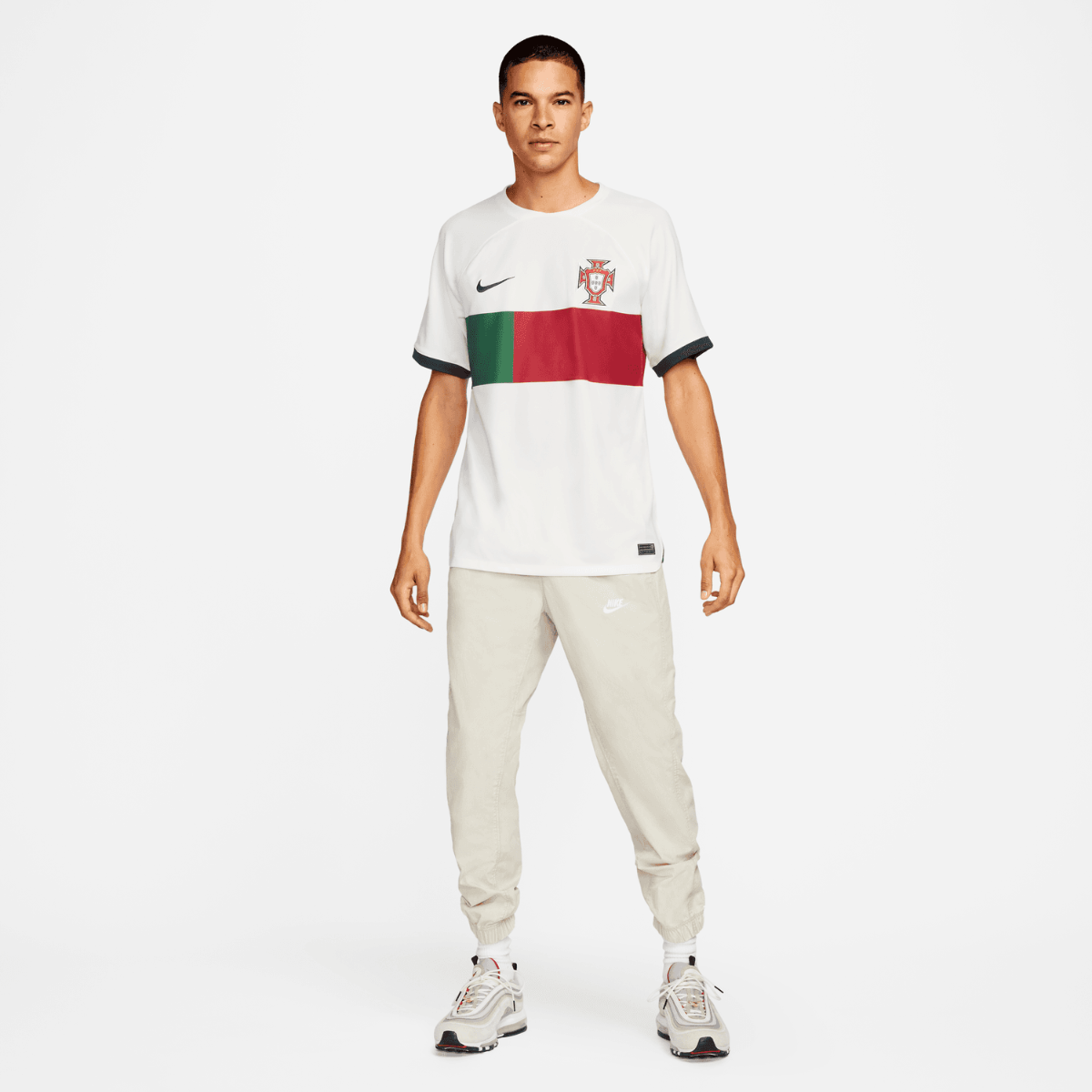 Maillot Extérieur Portugal 2022 - Blanc/Rouge/Vert
