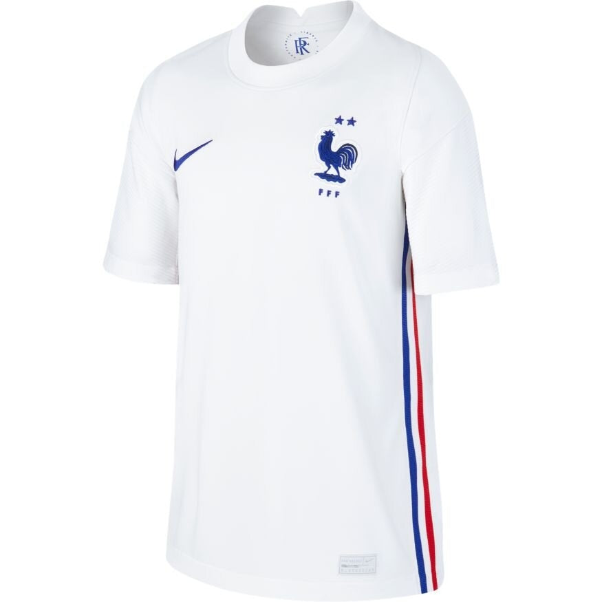 Maillot équipe de France Extérieur Junior 2020/2021 - Blanc