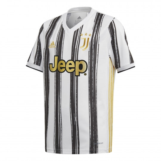 Maillot Juventus junior domicile 2020/2021 - Blanc/Noir – Footkorner