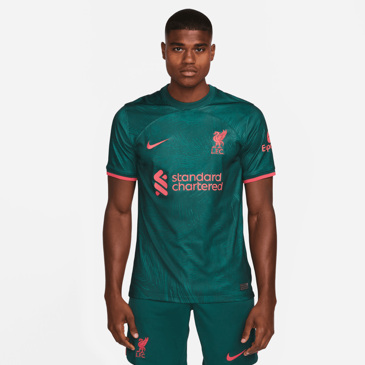 Maillot Liverpool Third 2022/2023 - Vert/Rose