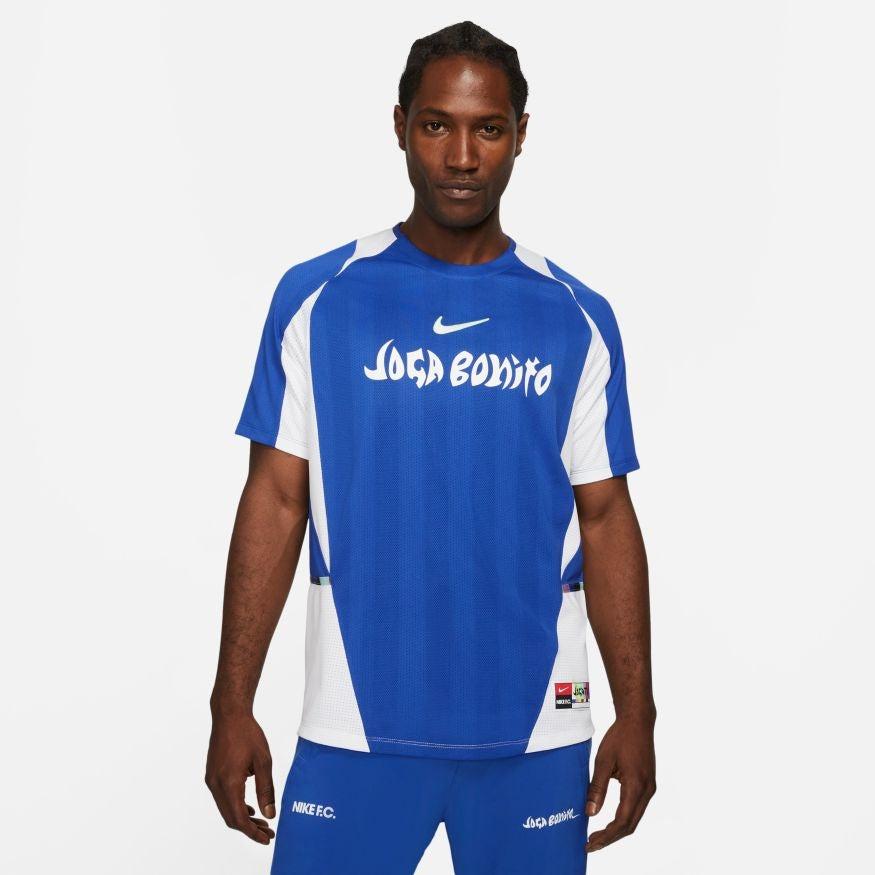 Maillot Nike FC Joga Bonito - Bleu/Blanc – Footkorner
