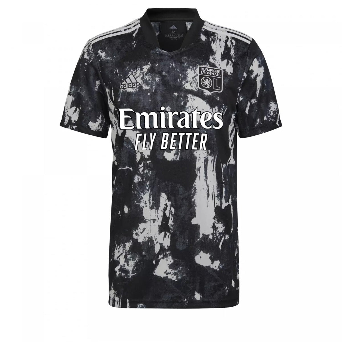 Maillot OL Third 2021/2022 - Noir/Blanc