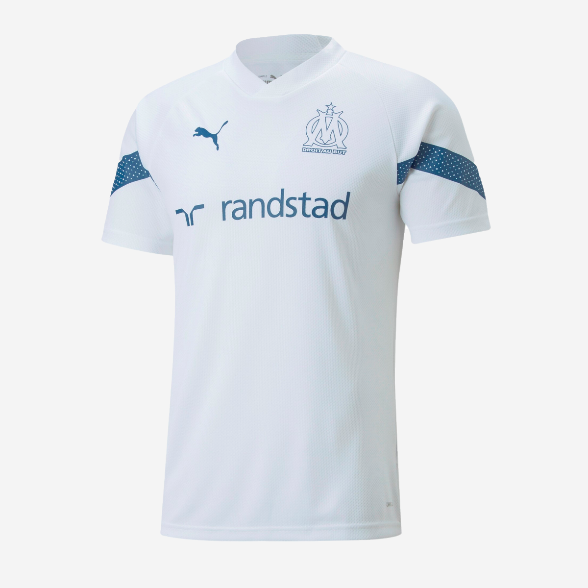 Maillot d'entrainement OM 2022/2023 - Blanc