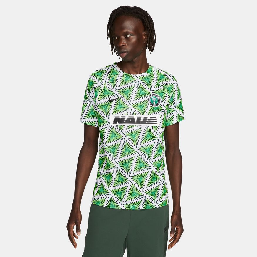 Maillot Pré-Match Nigeria 2022 - Vert