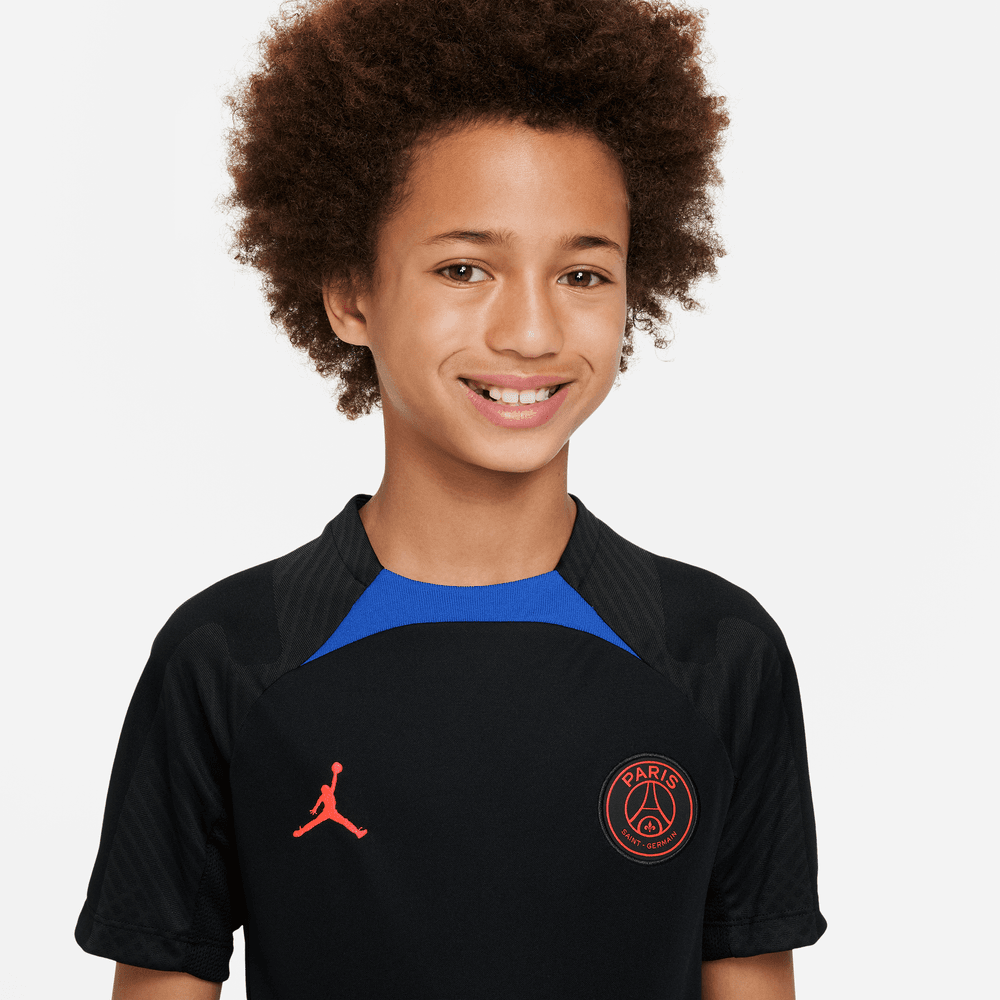 Maglia Allenamento Junior PSG x Jordan 2022/2023 - Nera/Blu