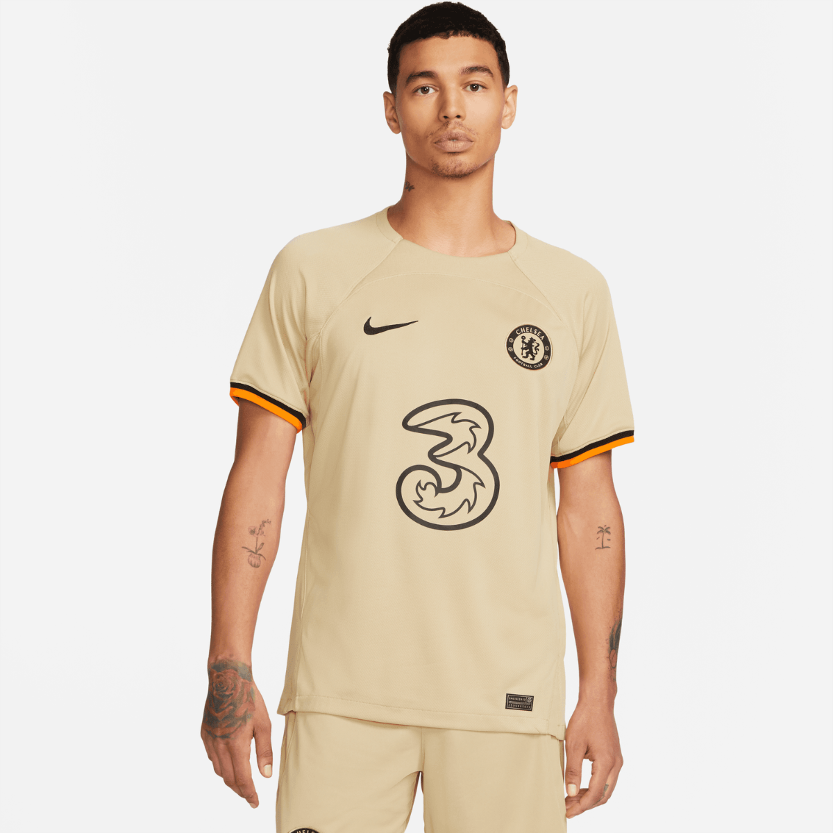 Maillot Third Chelsea 2022/2023 - Beige/Noir