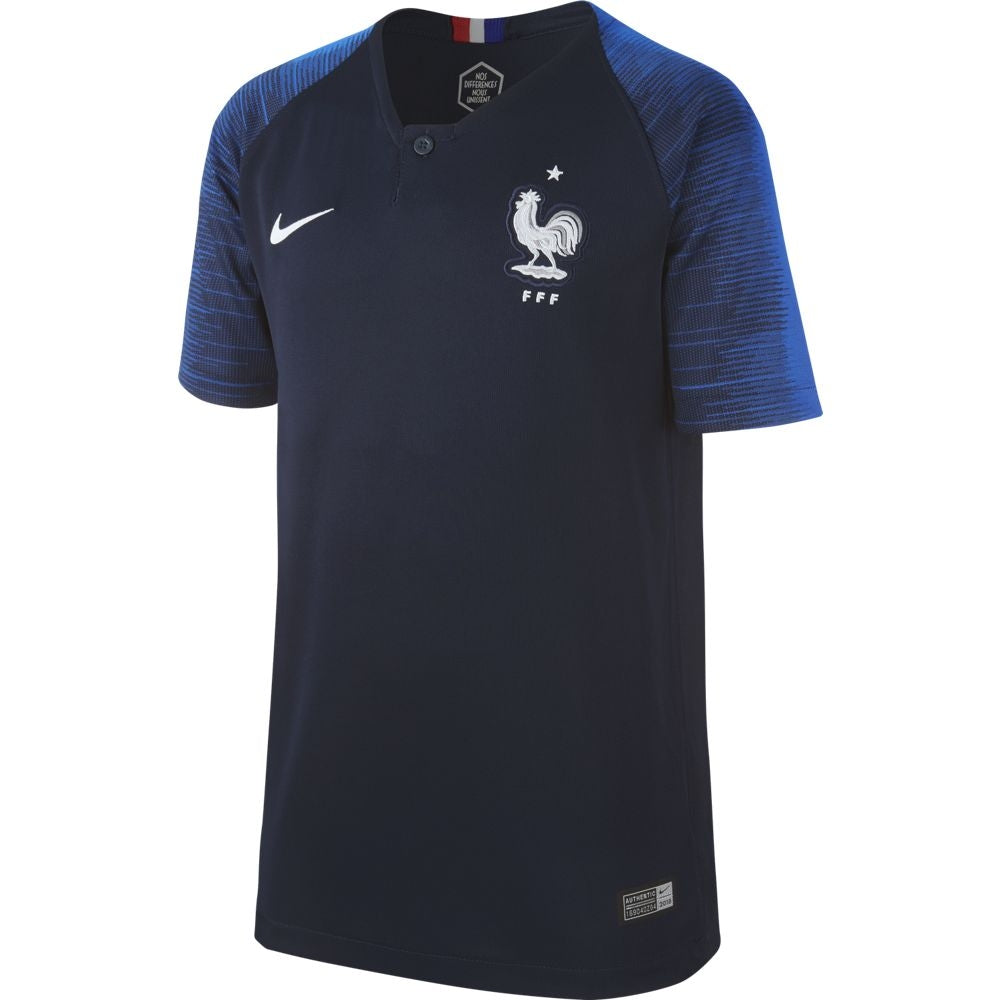 Maillot Equipe de France domicile Junior - Bleu - Coupe du monde 2018 –  Footkorner