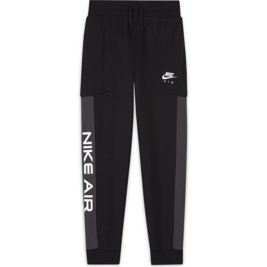 Pantalon jogging Nike Air Fleece Junior - Noir/Gris