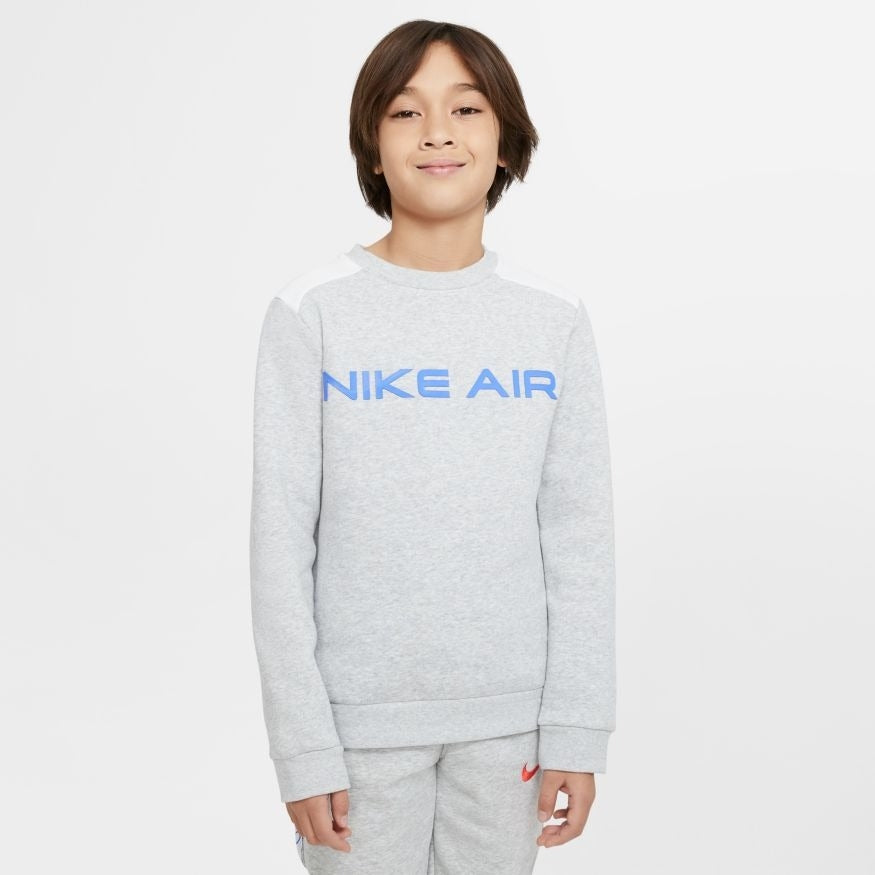 Nike Club Fleece Sweatshirt Kids - Grey/Black/White – Footkorner