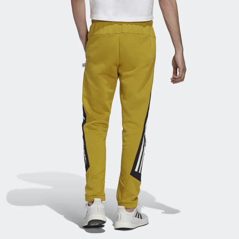 Pantalon Adidas à 3 bandes Future Icons - Jaune/Noir/Blanc