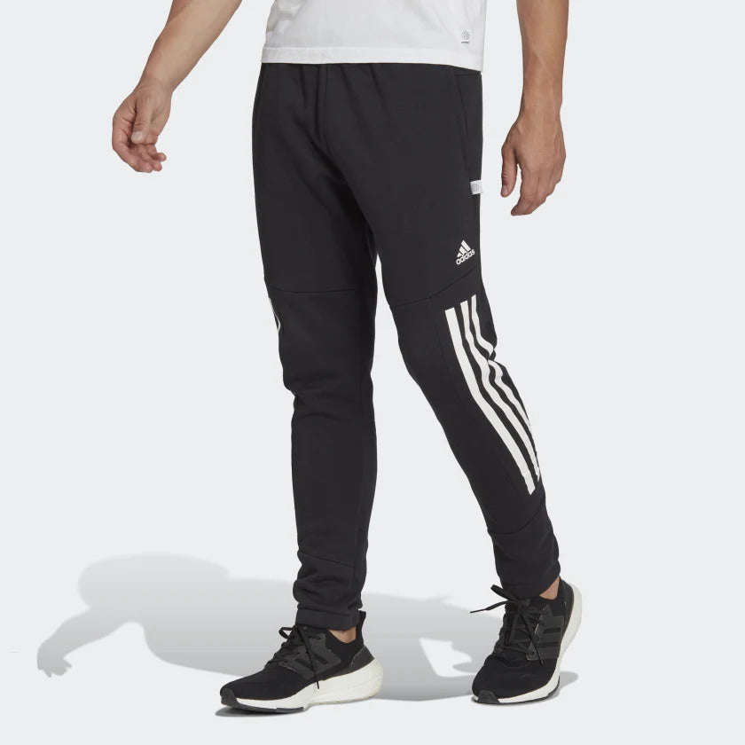 Pantalon Adidas à 3 bandes Future Icons - Noir/Blanc – Footkorner