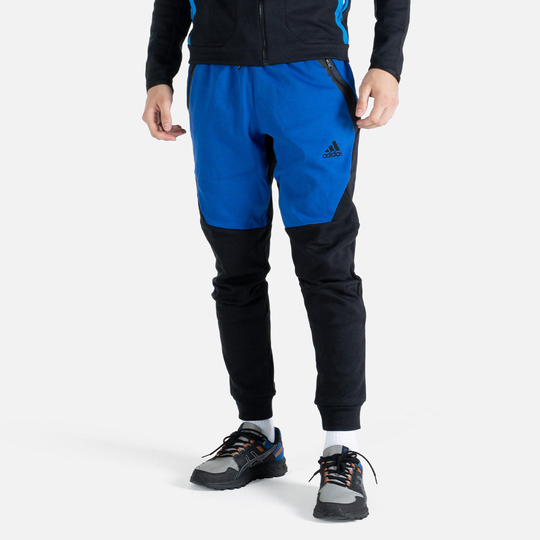 Pantalon Adidas Designed For Gameday - Noir/Bleu