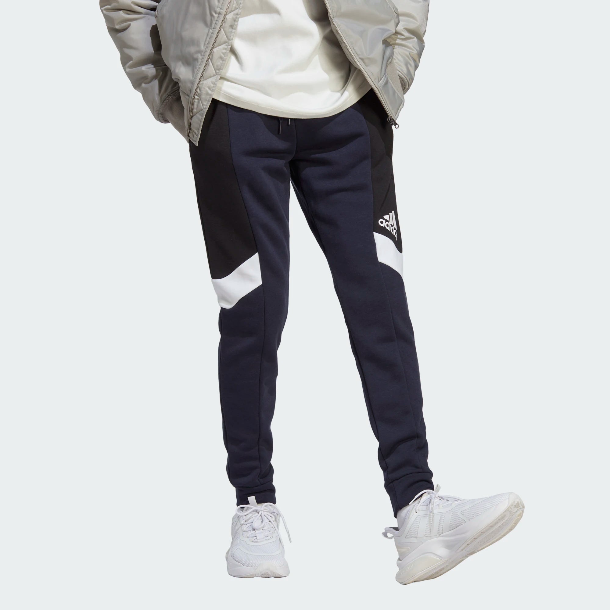 Pantalon Adidas Essentials Colorblock - Bleu/Noir/Blanc