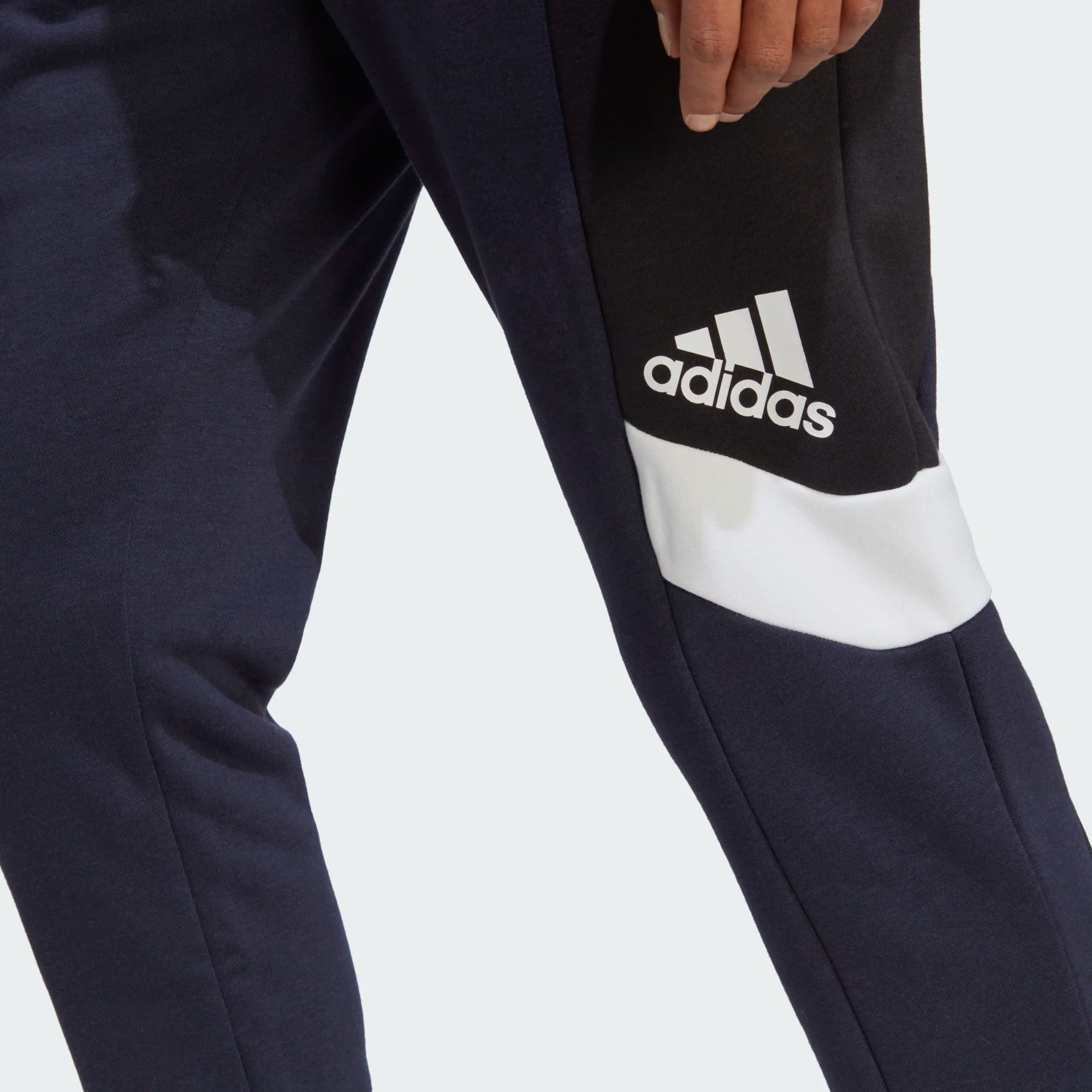 Adidas Essentials Colorblock Hose – Blau/Noir/Weiß