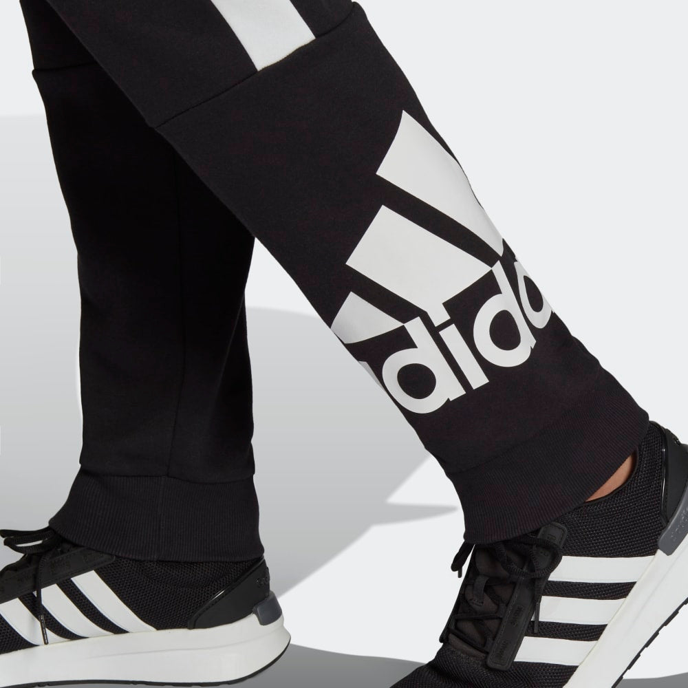 Pantalon Adidas Essentials Colorblock - Noir/Blanc