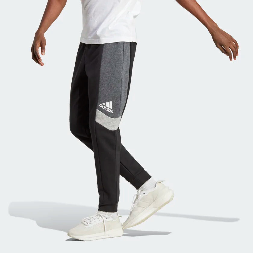 Pantalon Adidas Essentials Colorblock - Noir/Gris