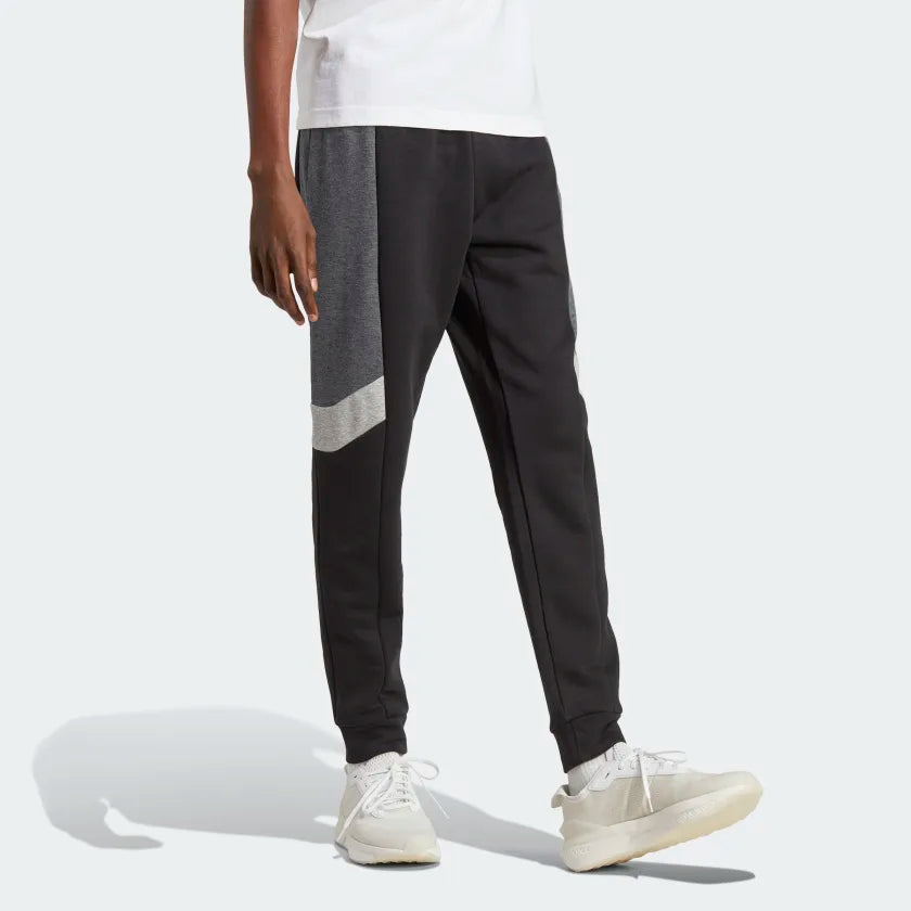 Pantalon Adidas Essentials Colorblock - Noir/Gris