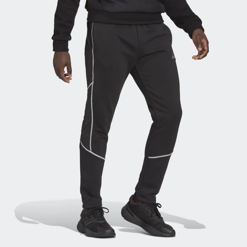 Pantalon Adidas Essentials Reflect-in-the-Dark - Schwarz
