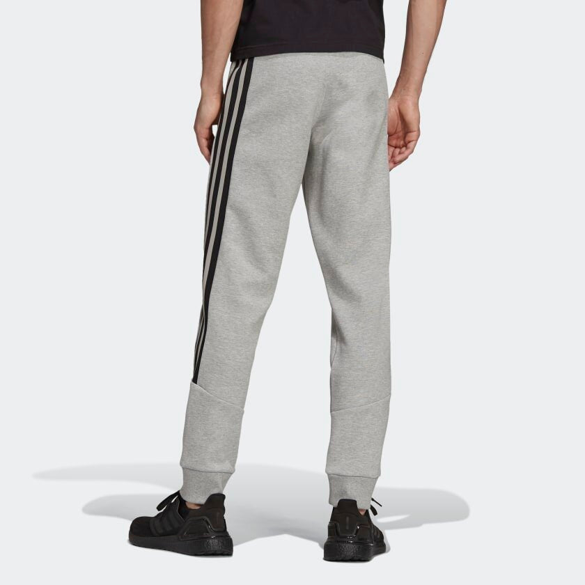 Pantalon Adidas Sportswear 3 Streifen - Grau/Schwarz