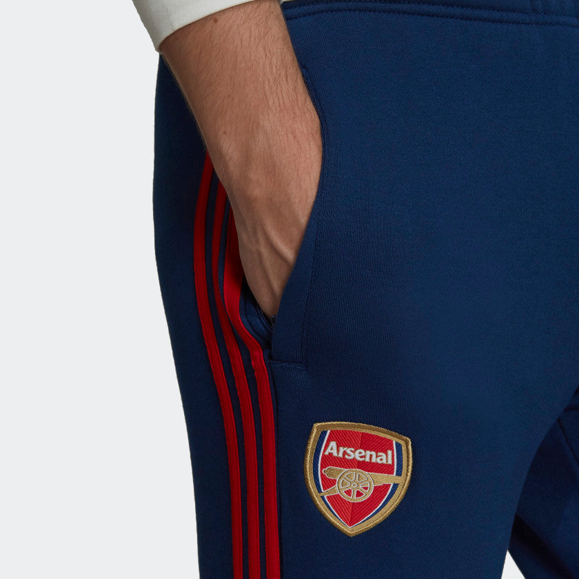Arsenal 3 Stripes Track Pants 2021/2022 - Blue