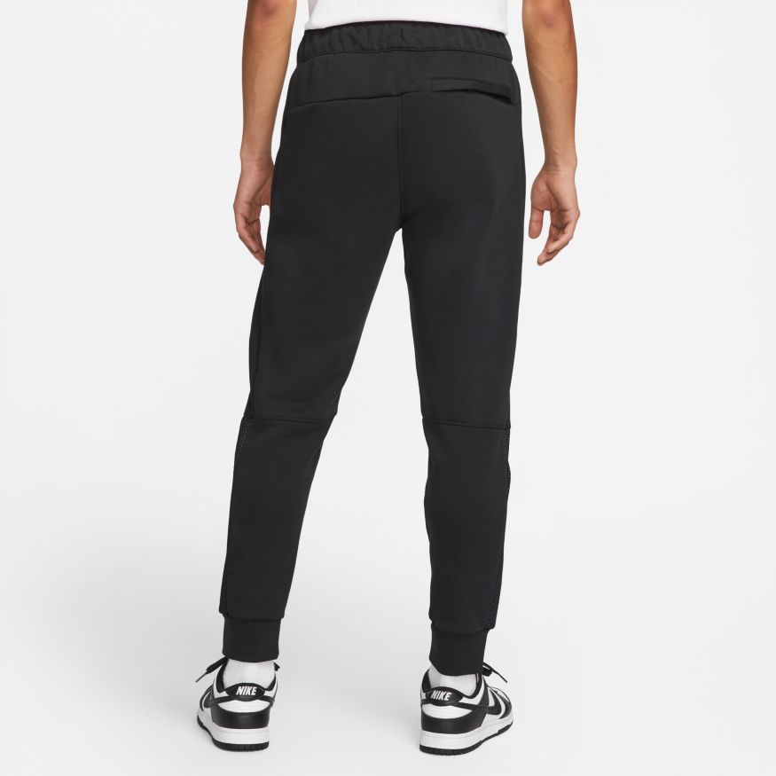 Pantalon Nike Air fleece brossé  - Noir/Blanc