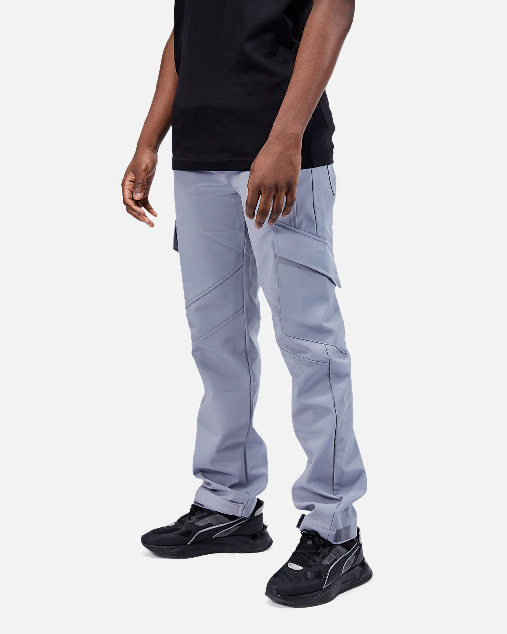 Pantalon Cargo ADJ - Noir - Footkorner - Footkorner