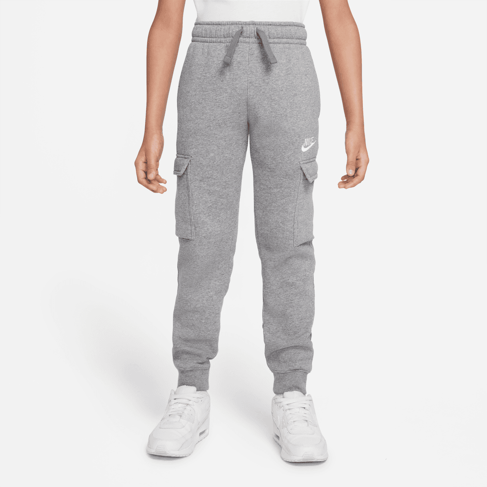Pantalon Cargo Nike Sportswear Junior - Gris/Blanc