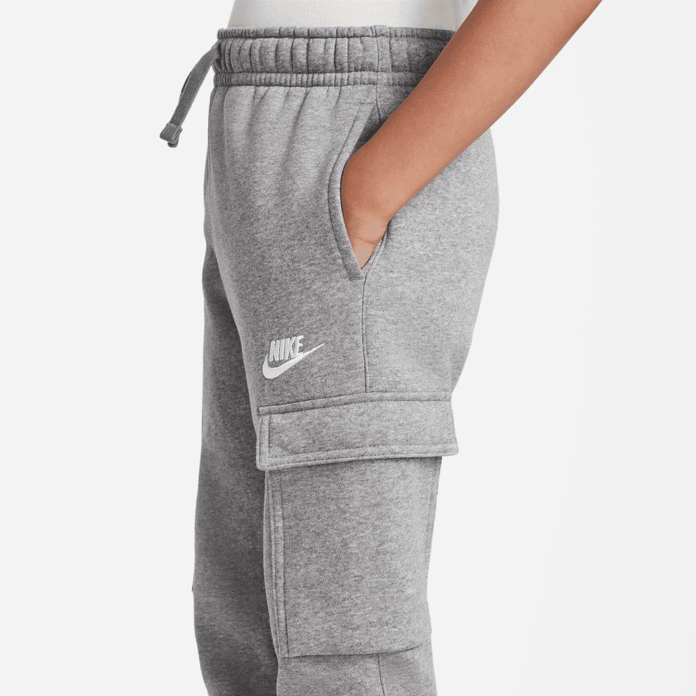 Pantalon Cargo Nike Sportswear Junior - Gris/Blanc