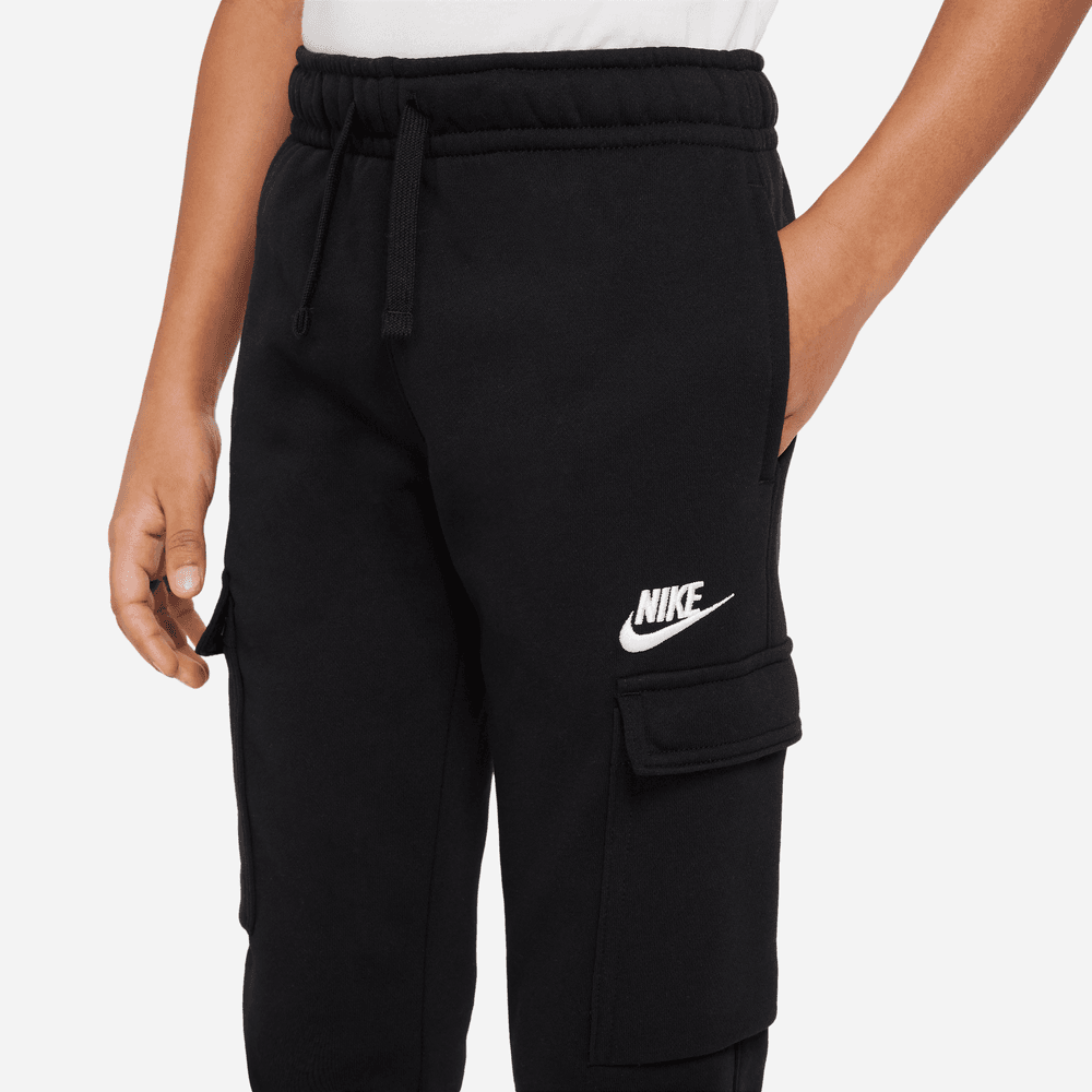 Pantalon Cargo Nike Sportswear Junior - Schwarz/Weiß
