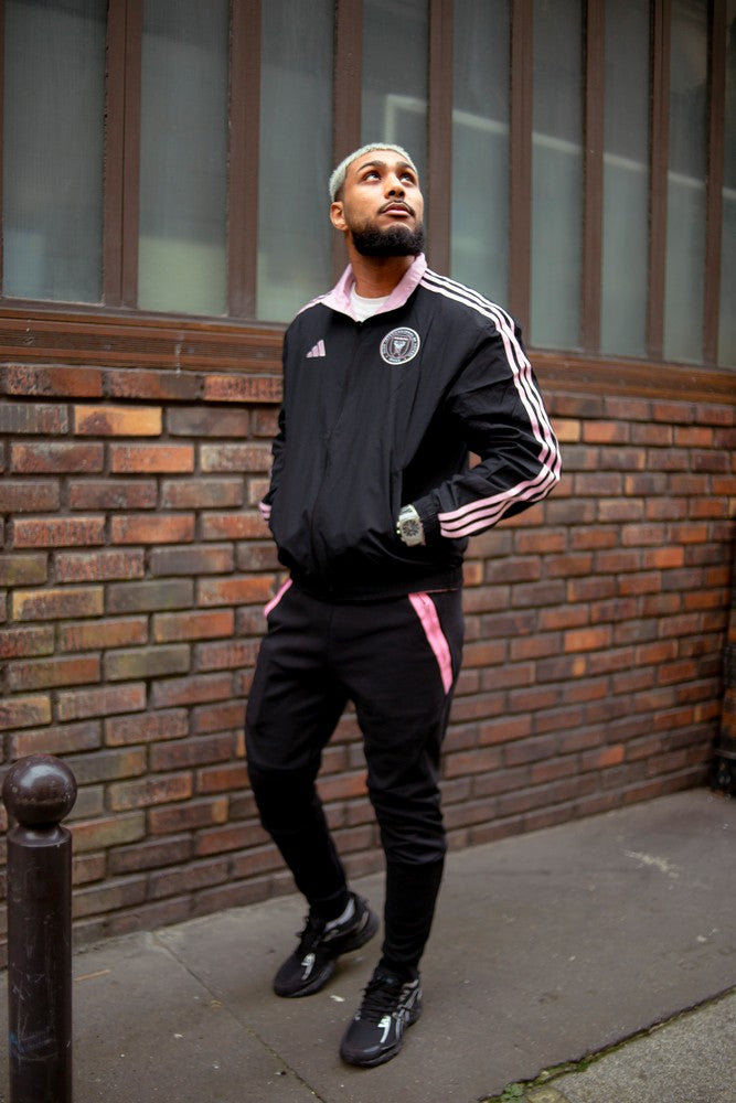 Inter Miami Travel Training Pants - Black/Pink