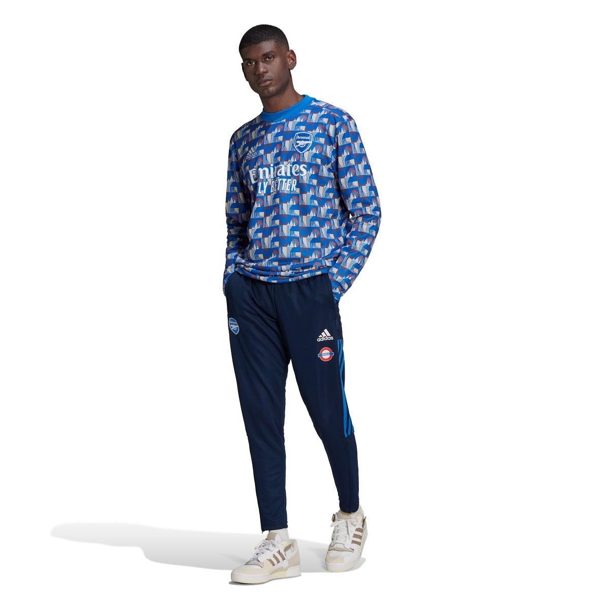 Arsenal 3 X TFL Tiro 22 Training Pants - Blue