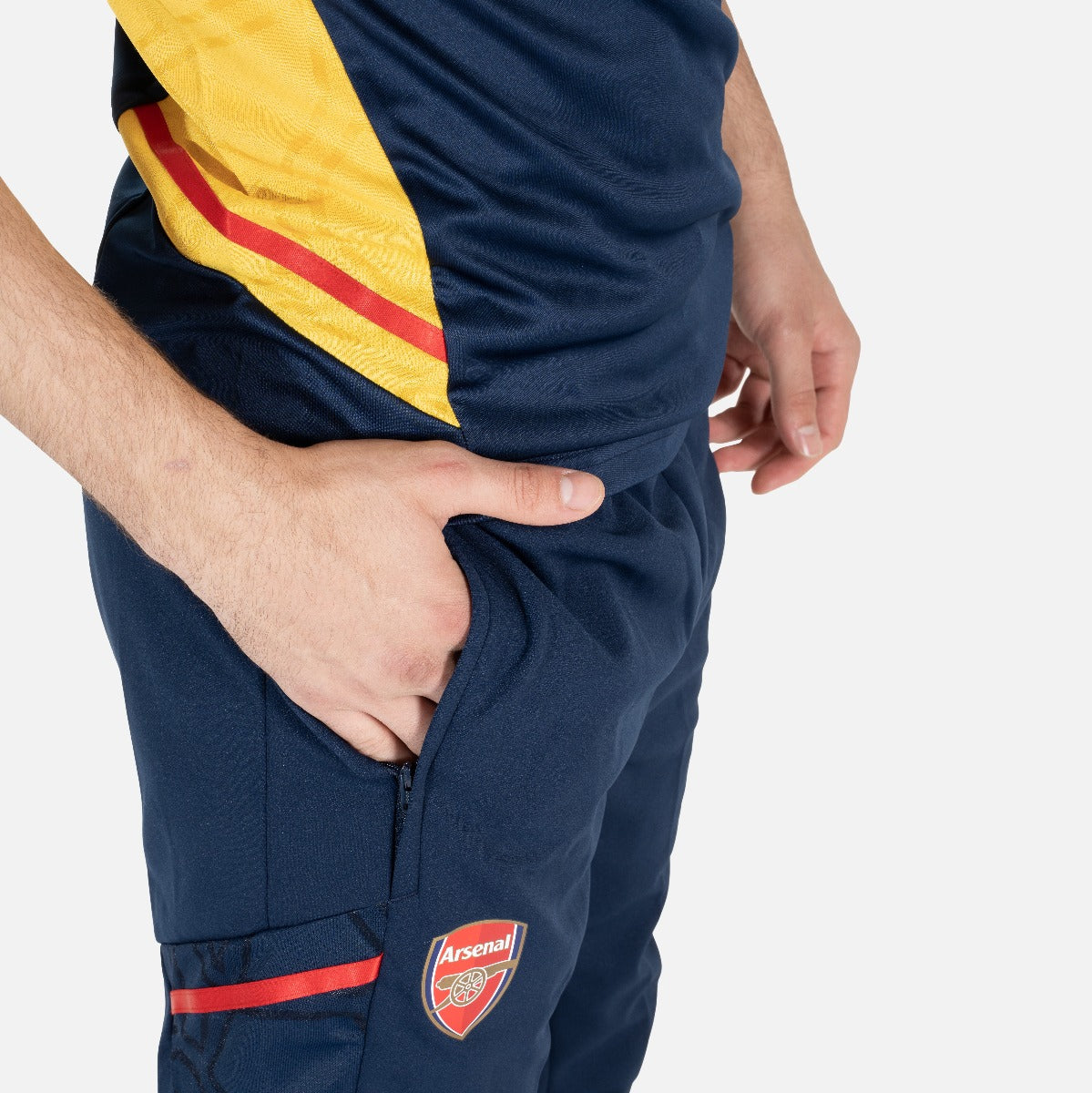 Pantaloni allenamento Arsenal Condivo 2022/2023 - Blu/Rosso