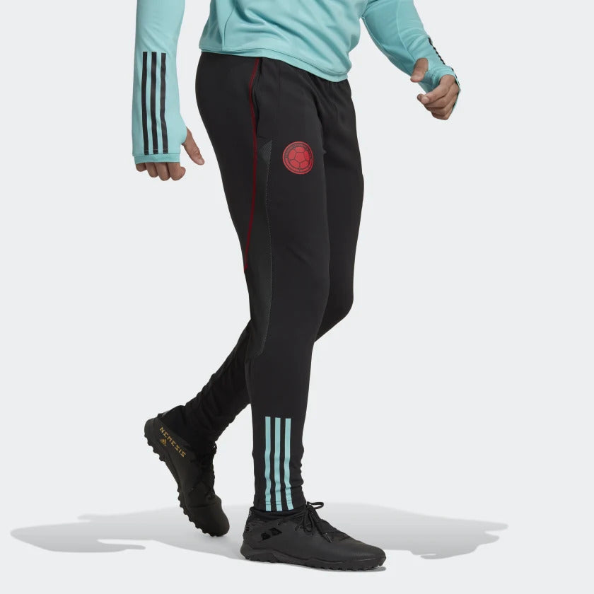 Kolumbien Trainingshose 2022 – Schwarz/Rot/Blau