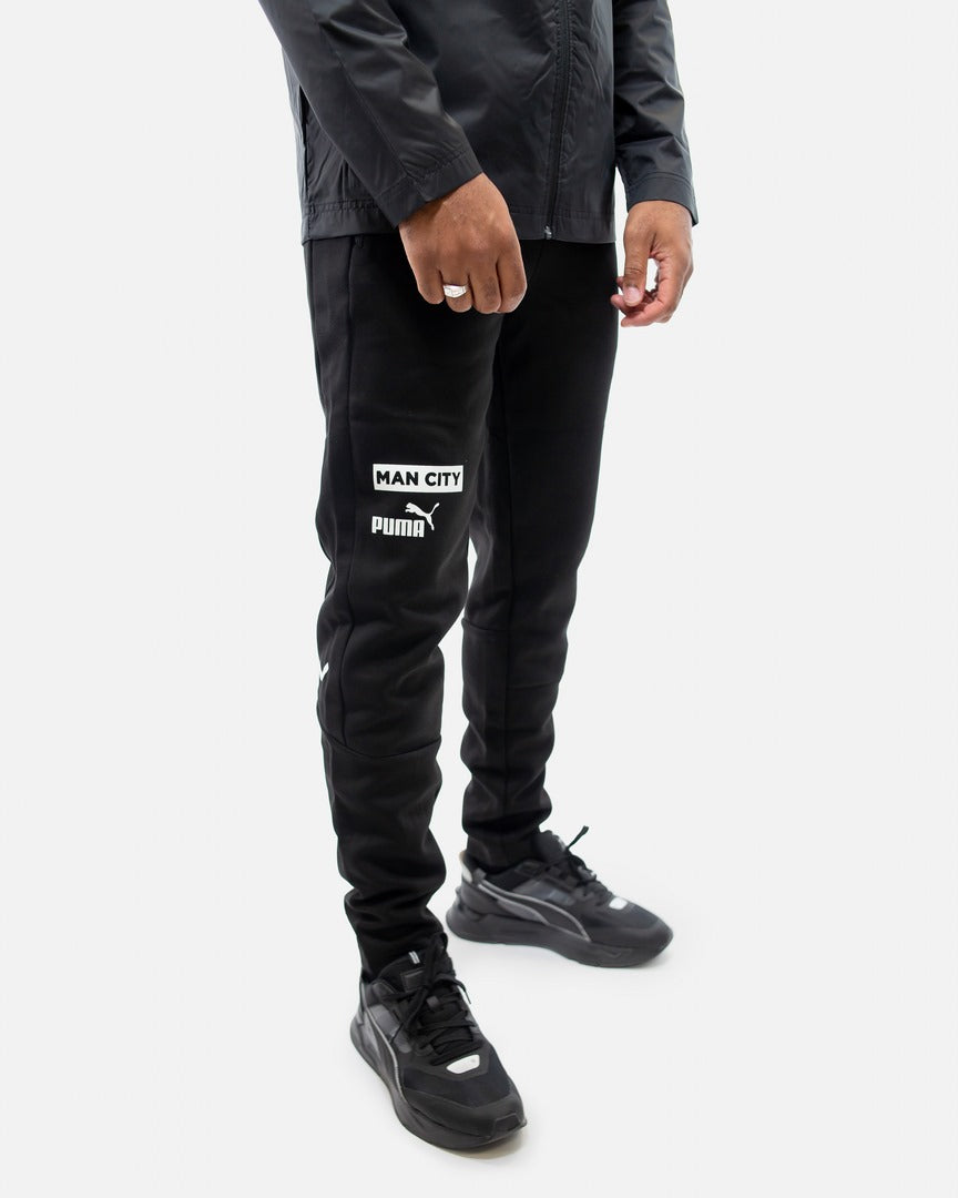 Manchester City Casuals Training Pants 2022/2023 - Black/White