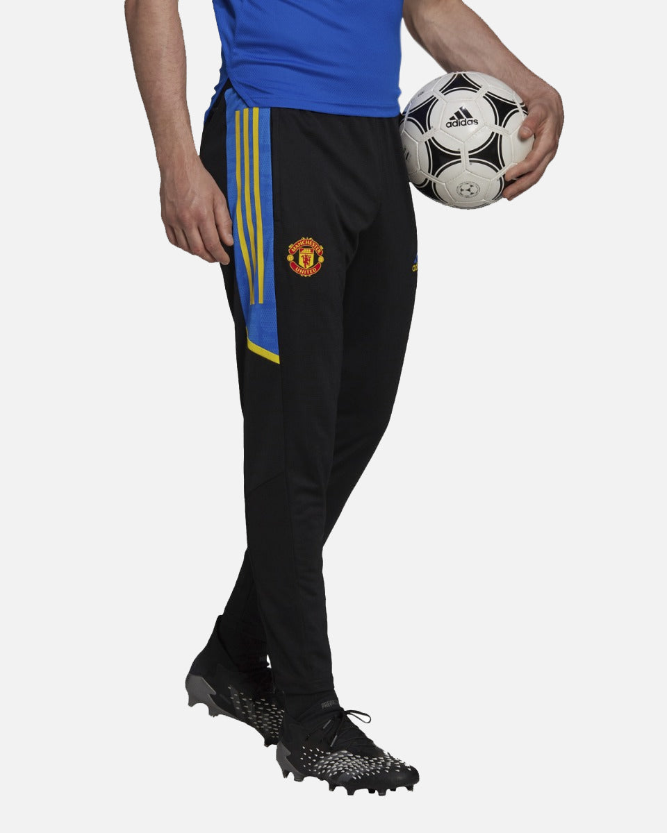 Pantalon d'entrainement Manchester United Europe 2021/2022 - Noir/Bleu/Jaune