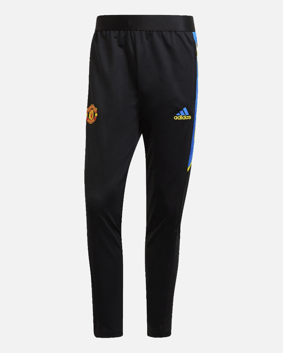 Pantalon d'entrainement Manchester United Europe 2021/2022 - Noir/Bleu/Jaune