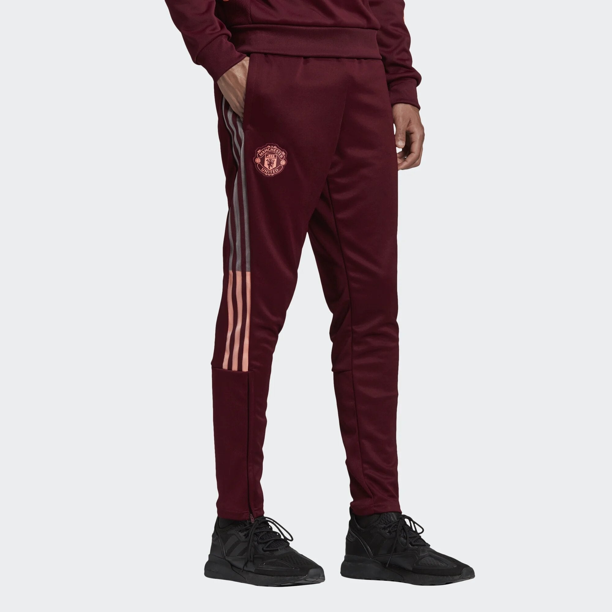 Pantaloni da allenamento Manchester United Travel 2020/2021 - Bordeaux