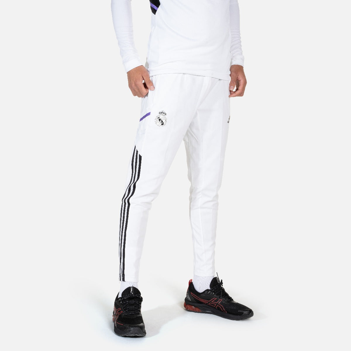 Pantalon d'entrainement Real Madrid Condivo - Blanc/Violet