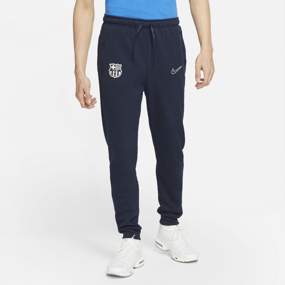 Pantalon FC Barcelone Travel 2021/202 - Bleu